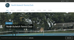 Desktop Screenshot of northdulwichtennis.co.uk